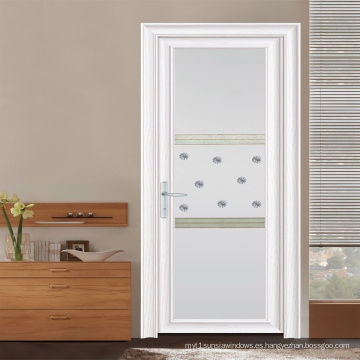 Puerta personalizada de aluminio de doble acristalamiento Foshan Feelingtop (FT-D70)